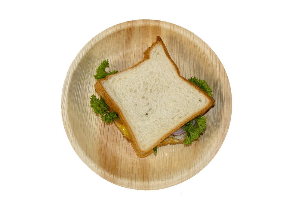 Palm Leaf Plates Round 7" Inch (Set of 25/50/100)