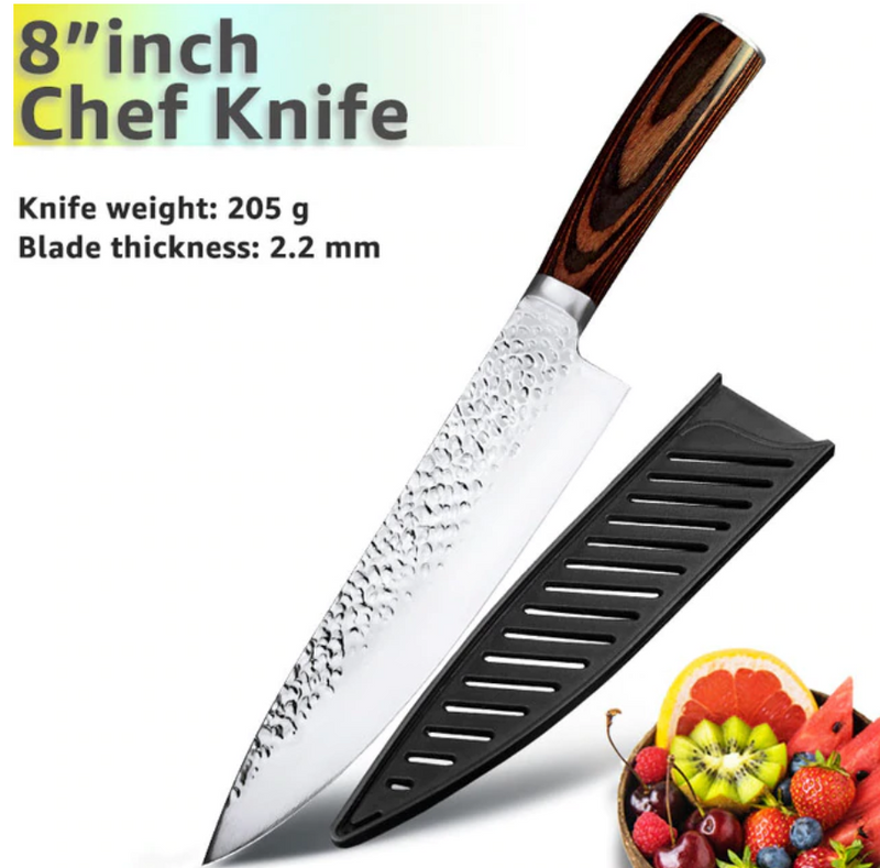 Handmade 8 Inch Kiritsuke Knife