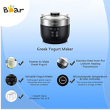 Greek Yogurt Maker with Stainless Steel Inner Pot