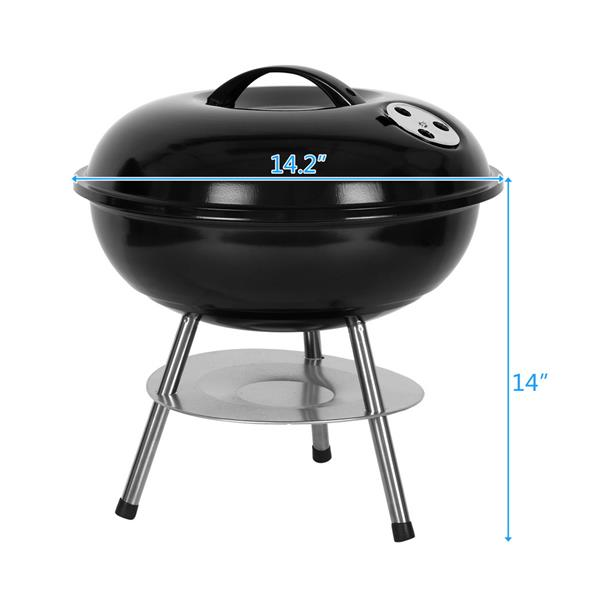 Portable Lightweight Mini BBQ Grill Charcoal Stove for Outdoor