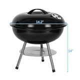 Portable Lightweight Mini BBQ Grill Charcoal Stove for Outdoor