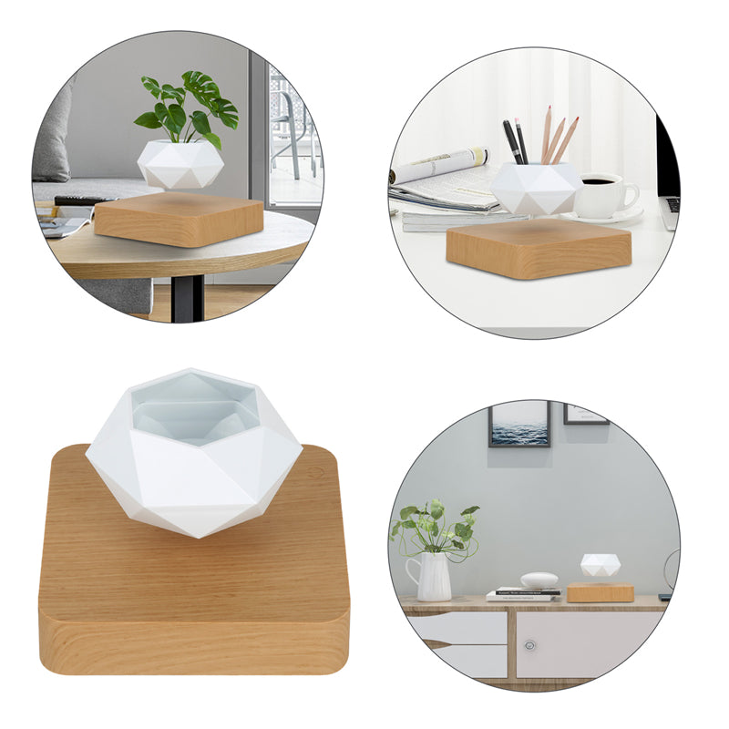 Floating Plant Novelty Levitating Rotation Flowerpot
