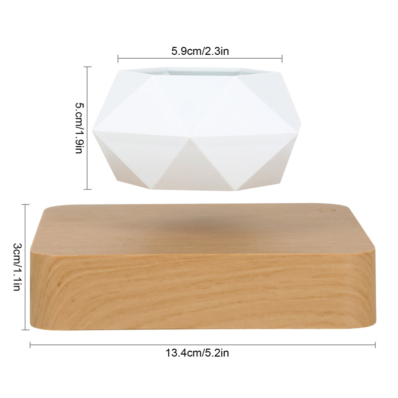 Floating Plant Novelty Levitating Rotation Flowerpot