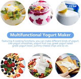 Greek Yogurt Maker with Stainless Steel Inner Pot